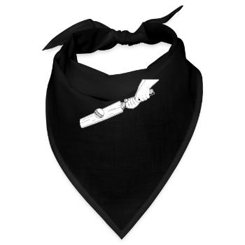 Cricket - Bandana - Schwarz - Vorne