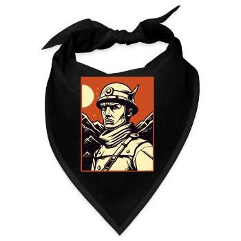 Ein Super-Kamerad - Bandana - Schwarz - Vorne
