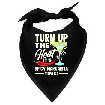 Attenzione Spicy Margarita Cocktail Lover's - Bandana - Schwarz - Vorne