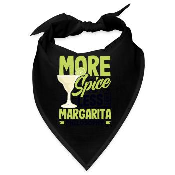 Attenzione Spicy Margarita Cocktail Lover's - Bandana - Schwarz - Vorne