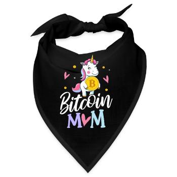 BTC Kryptowährung Krypto Hodl - Bandana - Schwarz - Vorne