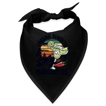 Attenzione Spicy Margarita Cocktail Lover's - Bandana - Schwarz - Vorne