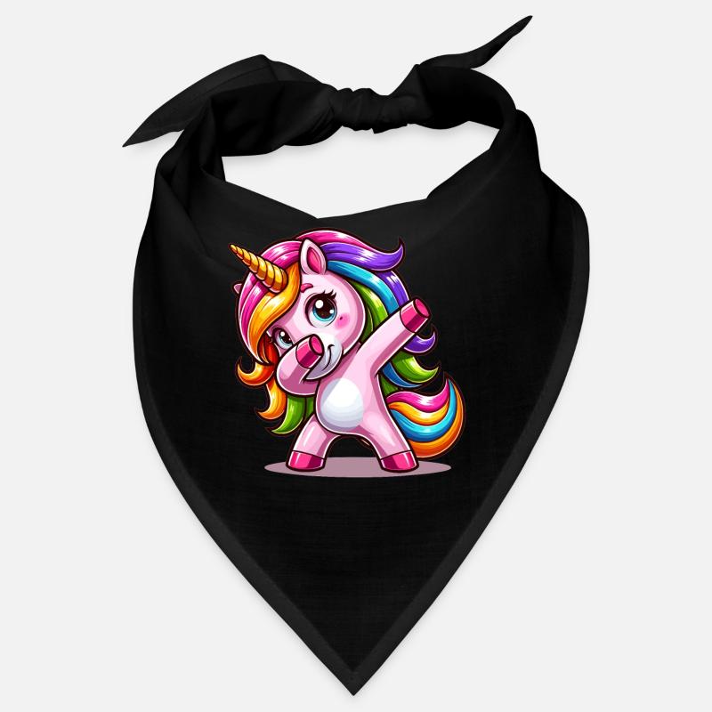 Dabbing Unicorn Dab Move Dancing Rainbow Unicorn Bandana
