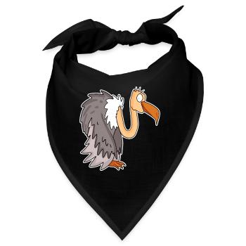 Geier - Bandana - Schwarz - Vorne