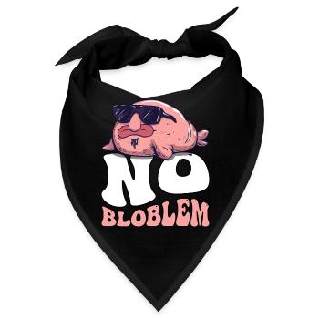 Groovy Blobfisch - Bandana - Schwarz - Vorne