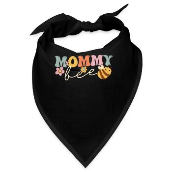 Groovy Beekeeper Imkereimutter - Bandana - Schwarz - Vorne