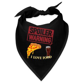 Spoiler Alarm - Bandana - Schwarz - Vorne