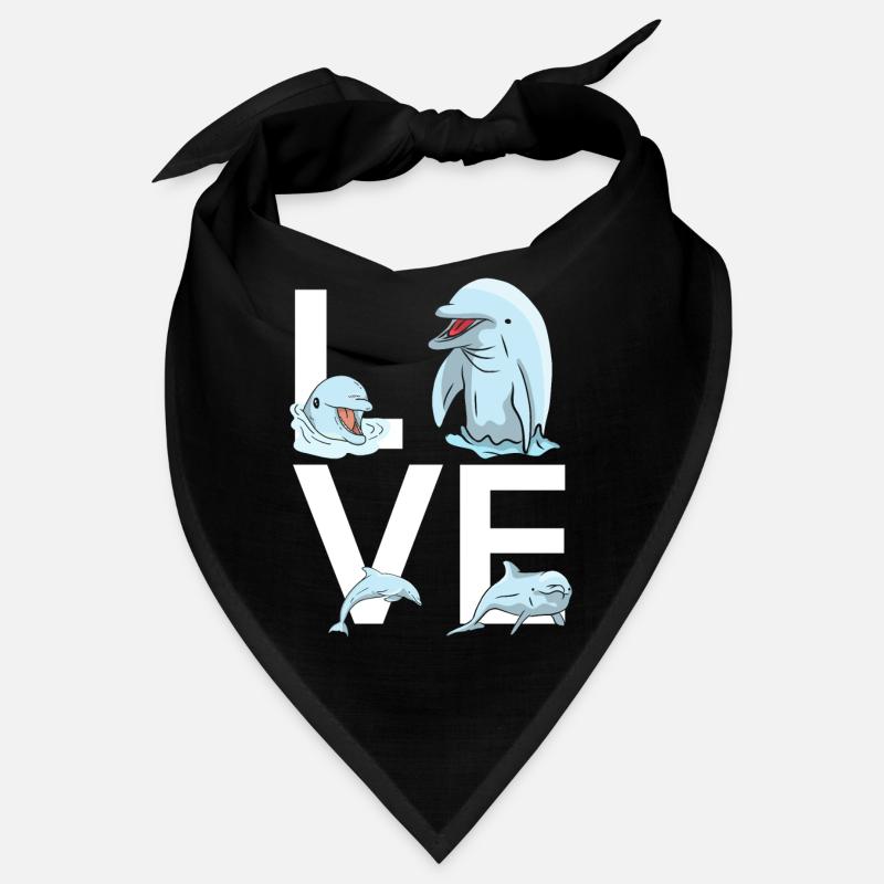 Dolphin Love Bandana