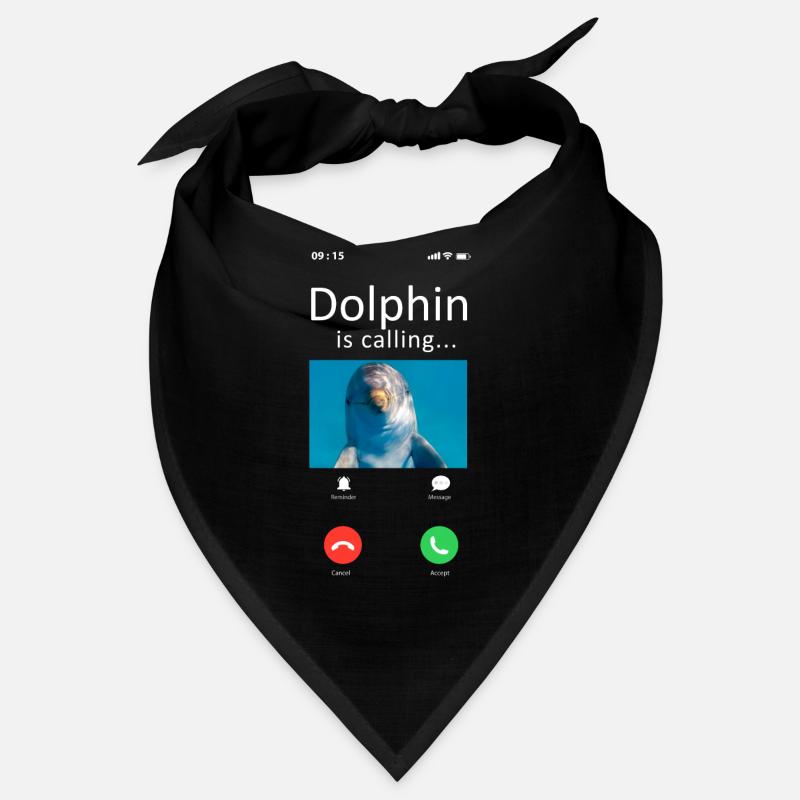 Dolphin Phone Display Dolphin Is Bandana
