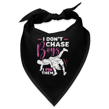 Wrestling - Bandana - Schwarz - Vorne