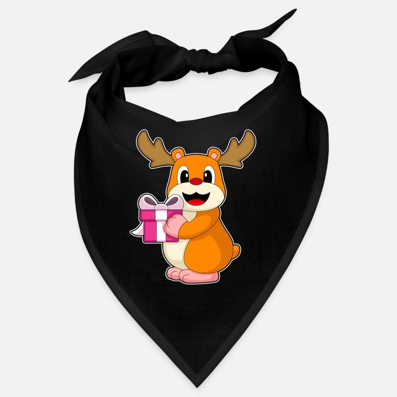 Hamster Christmas Package Bandana