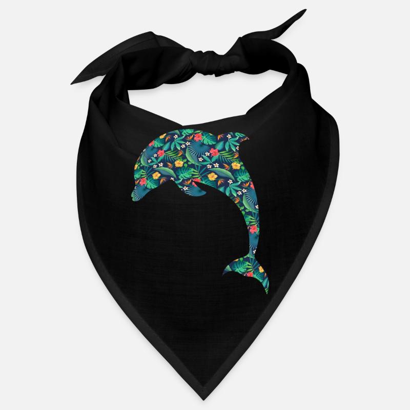 Dauphin Fleur Tropicale Floral Bandana