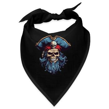 Sea Shanty Design Für Lieben Beim Singen Von - Bandana - Schwarz - Vorne