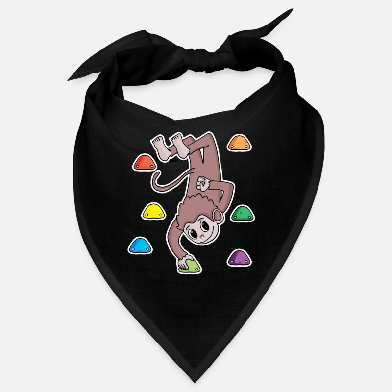 Affe Felsklettern Klettern Bandana