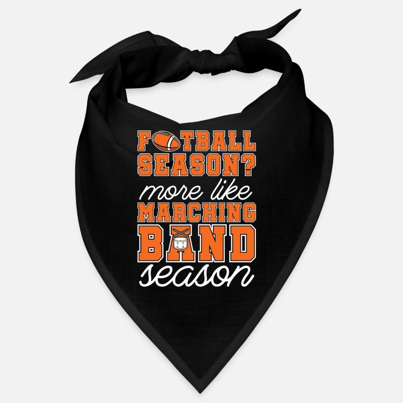 Drumline Football Season Plus comme Drumming Drums Bandana