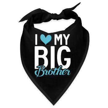 Brother Gifts - Bandana - Schwarz - Vorne