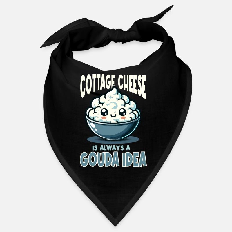 Hüttenkäse Gouda Idee Bandana