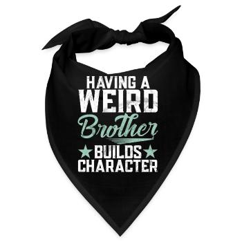 Brother Gifts - Bandana - Schwarz - Vorne