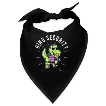 Ring Security Wedding - Bandana - Schwarz - Vorne