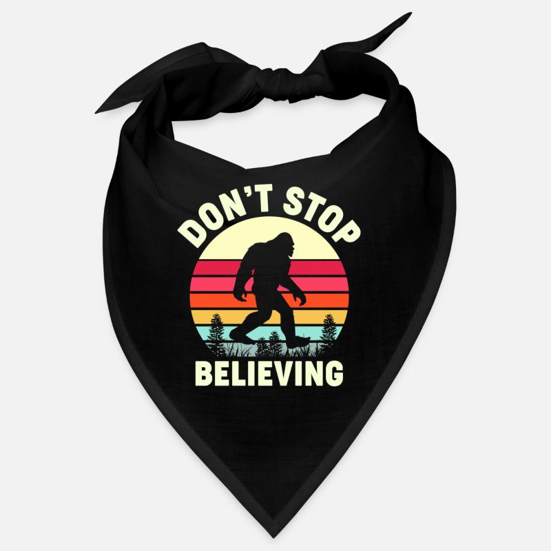 Rétro N’arrêtez pas de croire Bigfoot Bandana