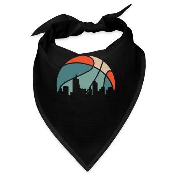 Basketball Basketballer - Bandana - Schwarz - Vorne