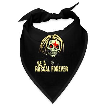 Sei für immer ein Schelm und ein Strolch, Zombie - Bandana - Schwarz - Vorne