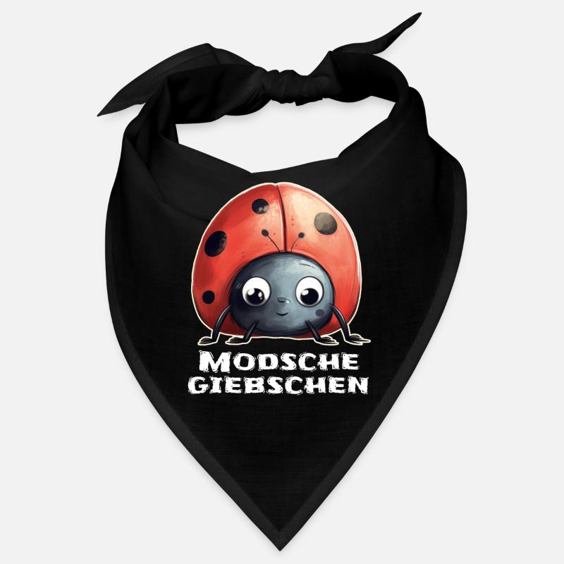 Modschegiebchen Marienkäfer Sächsisch Geschenk Bandana