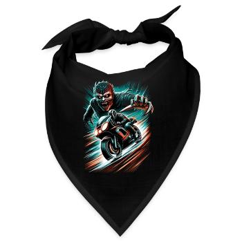 Speed Demon High-Speed Horror Chase - Bandana - Schwarz - Vorne