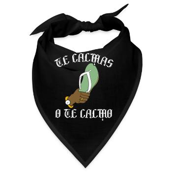 Hispanisch Latino Amerikanisch Mexikanisch - Bandana - Schwarz - Vorne