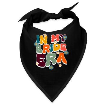 Groovy Braut Bachelorette Brautparty - Bandana - Schwarz - Vorne