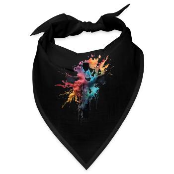 Kreuz Design Christen & Orthodox Christentum - Bandana - Schwarz - Vorne