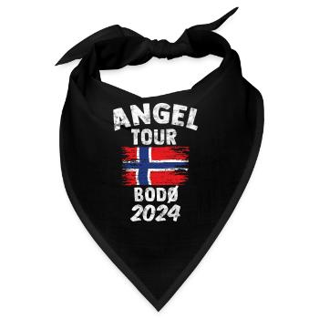 BODÖ 2024 Angel Tour Norwegen - Bandana - Schwarz - Vorne