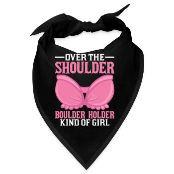 Southern Slang Rock Climbing Girl Country - Bandana - Schwarz - Vorne
