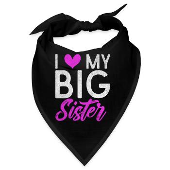 Sister Gifts - Bandana - Schwarz - Vorne