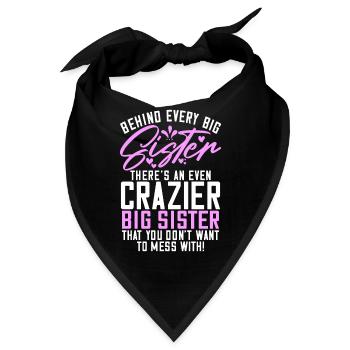 Sister Gifts - Bandana - Schwarz - Vorne