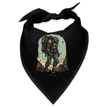 Mission auf einem entfernten Planeten - Bandana - Schwarz - Vorne