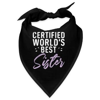 Sister Gifts - Bandana - Schwarz - Vorne