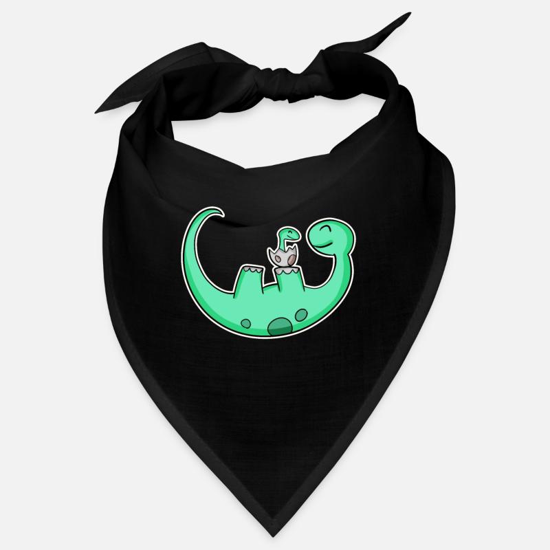 Dinosaur with Baby Dinosaur - Dino Bandana