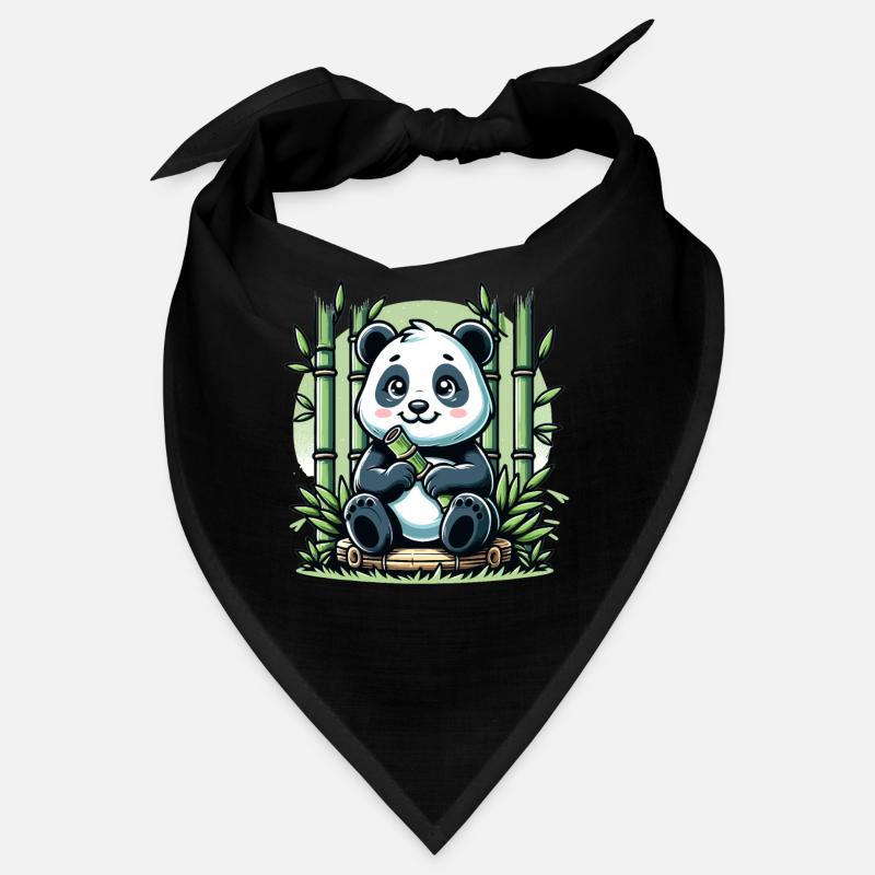 Panda Bamboo Bandana