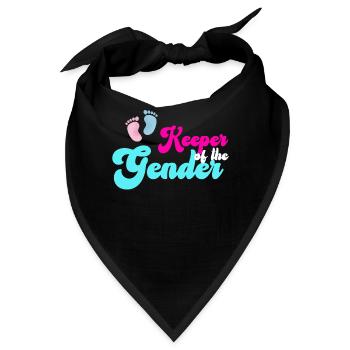 Hüter des Geschlechts - Bandana - Schwarz - Vorne