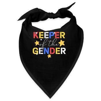 Hüter des Geschlechts - Bandana - Schwarz - Vorne
