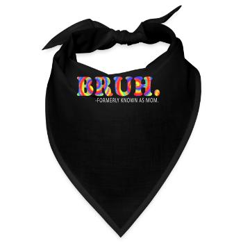 Bruh, früher bekannt als Mama - Bandana - Schwarz - Vorne