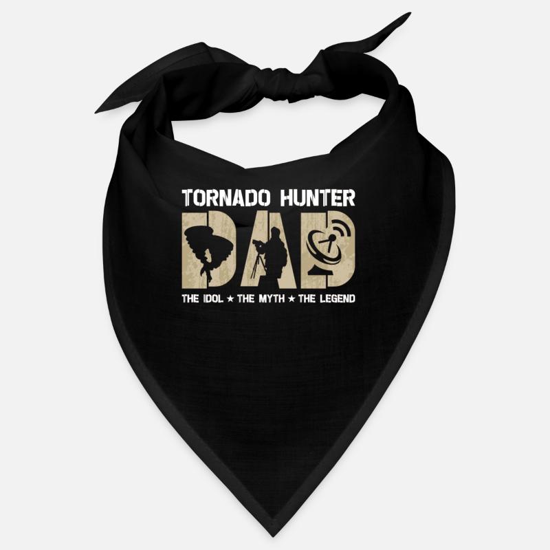 Tornado Hunter Dad The Idol The Myth Storm Chasing Bandana