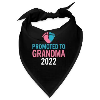 Grandma Gifts - Bandana - Schwarz - Vorne
