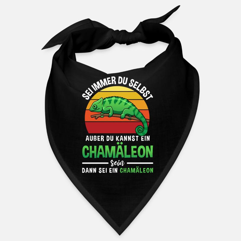 Chameleon Reptile Echse Eidechse Chamäleon Bandana