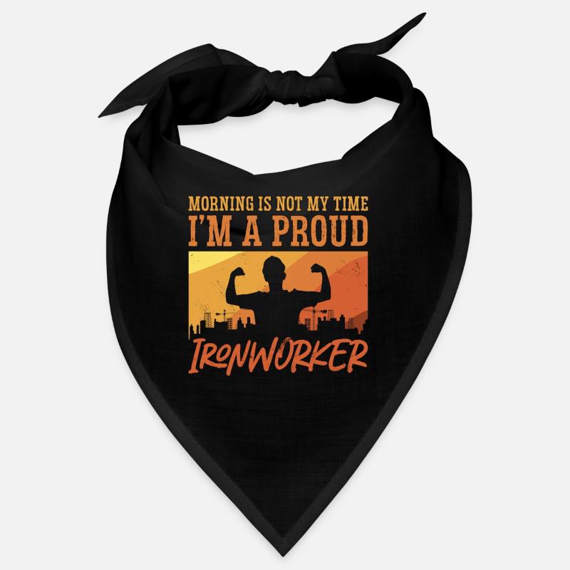 Ironworker Morning Is Not My Time I'm A Locksmith Bandana