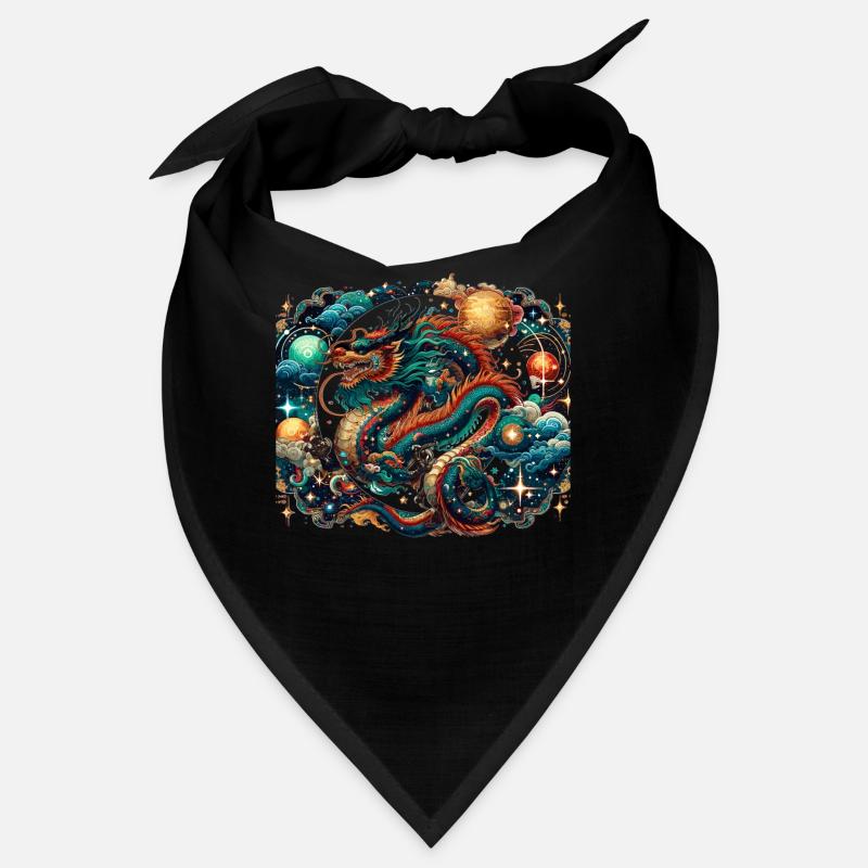 Drache Chinesisches Tierkreiszeichen Astrologie Bandana