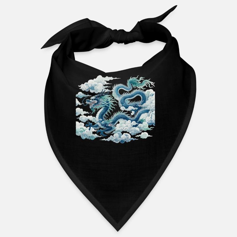 Drache Chinesische Kunst Bandana