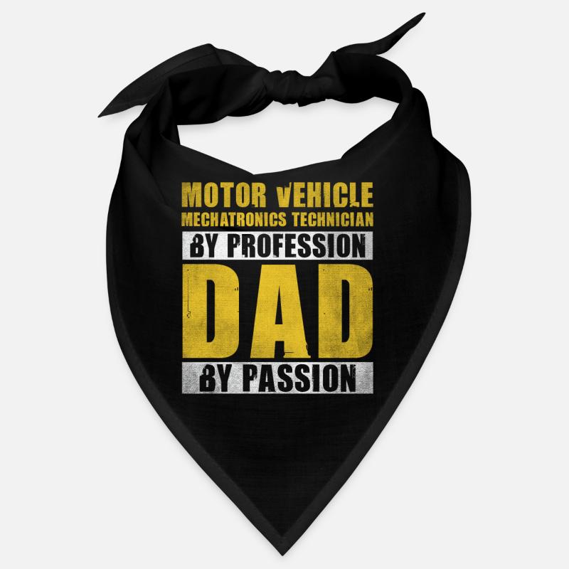 Papa par passion Profession Mécatronique automobile Bandana