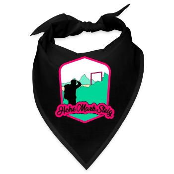 Hohe Mark Steig - Bandana - Schwarz - Vorne